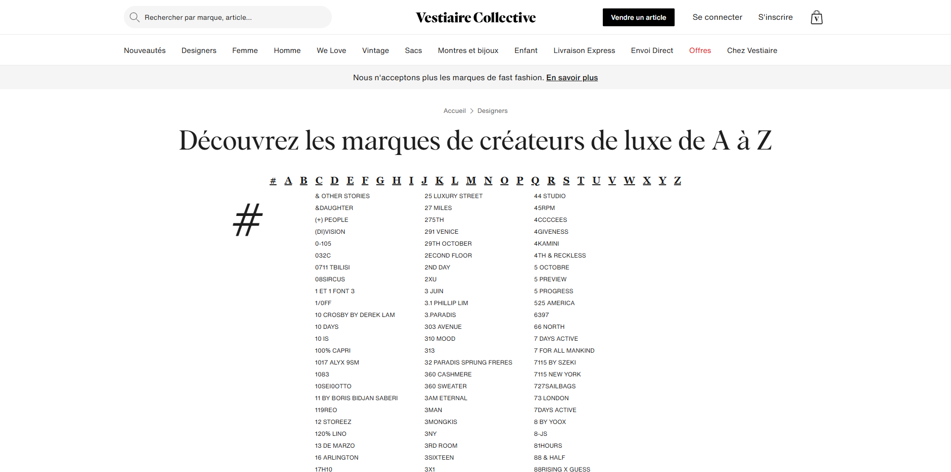 Vestiaire Collective Bon d'achat