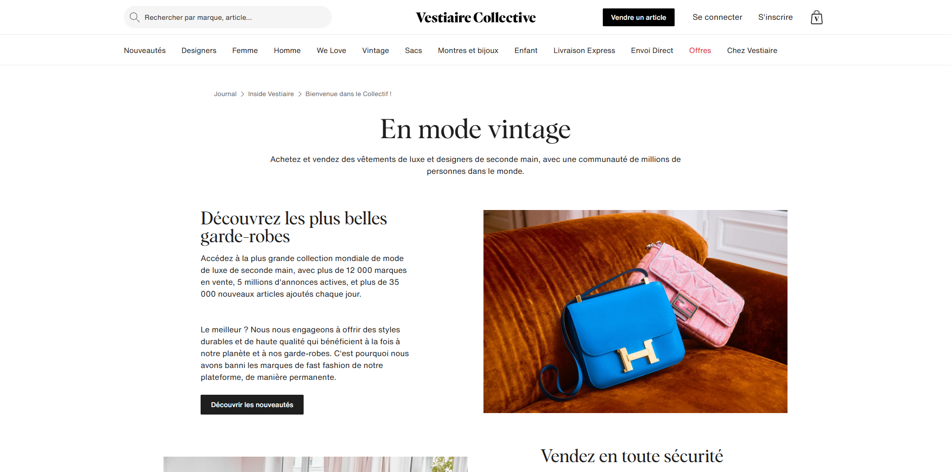 Vestiaire Collective Code de réduction