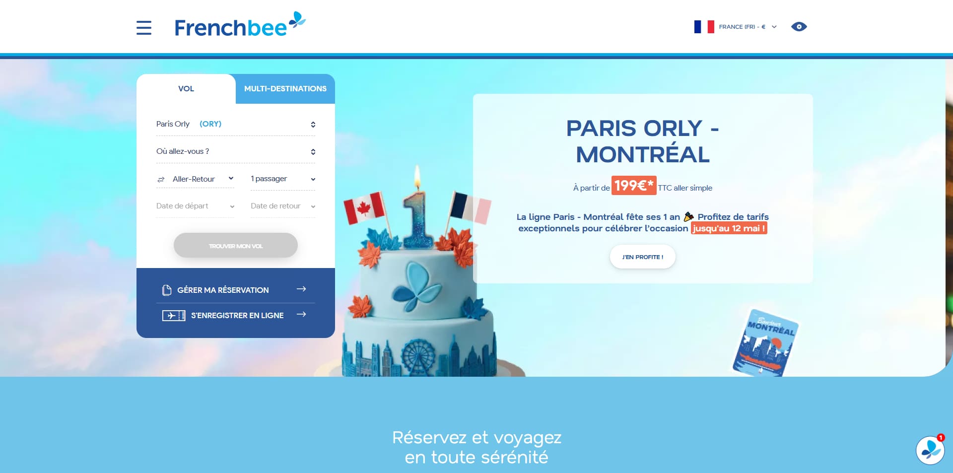 French Bee Code de réduction
