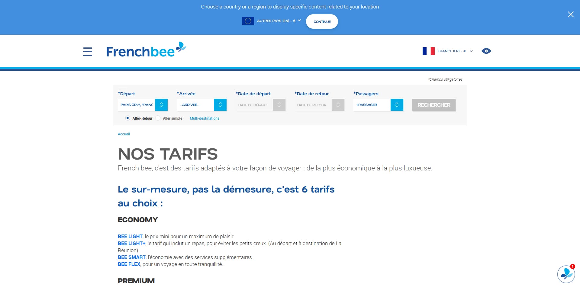 French Bee Bons de réduction