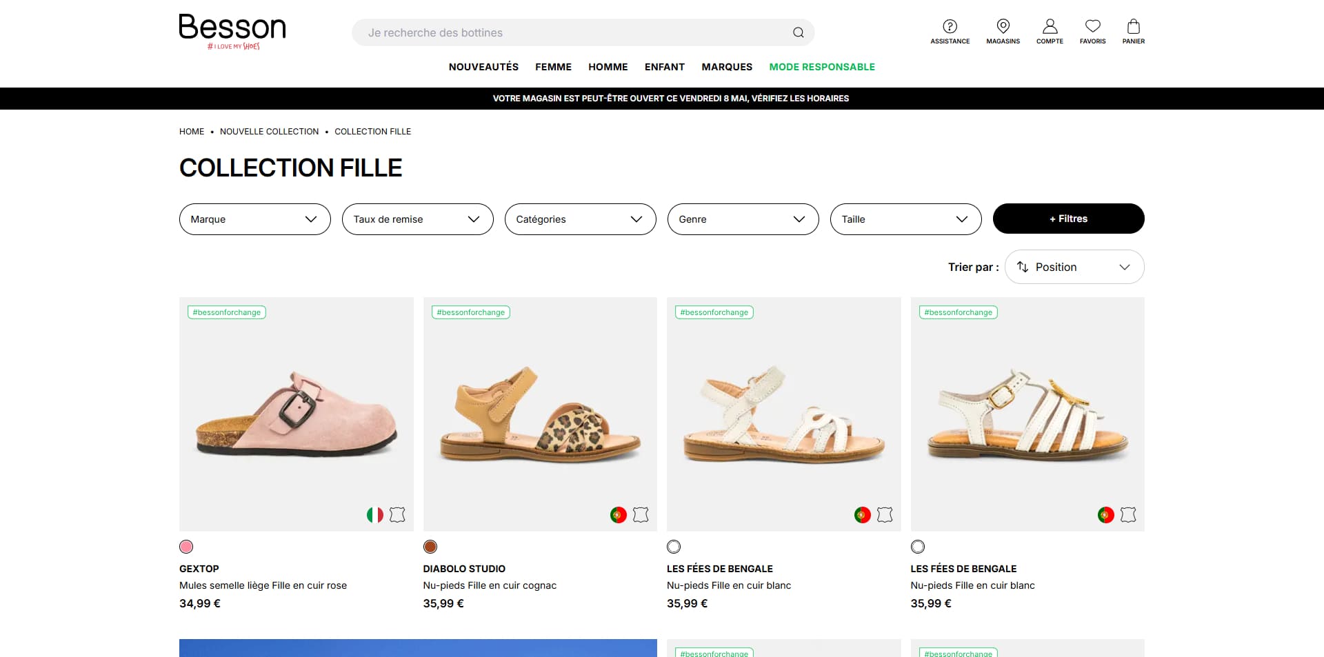 Besson Bon d'achat