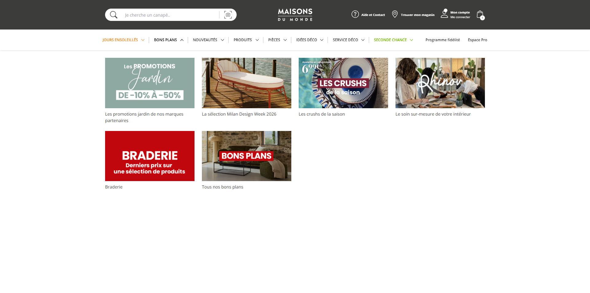 Maisons du monde Code promo