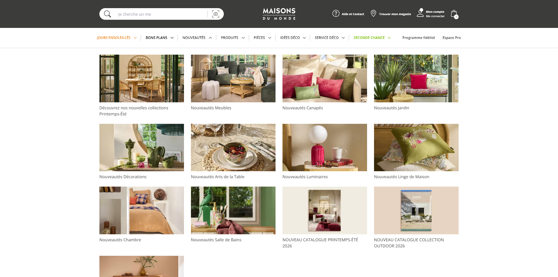 Maisons du monde Bon d'achat