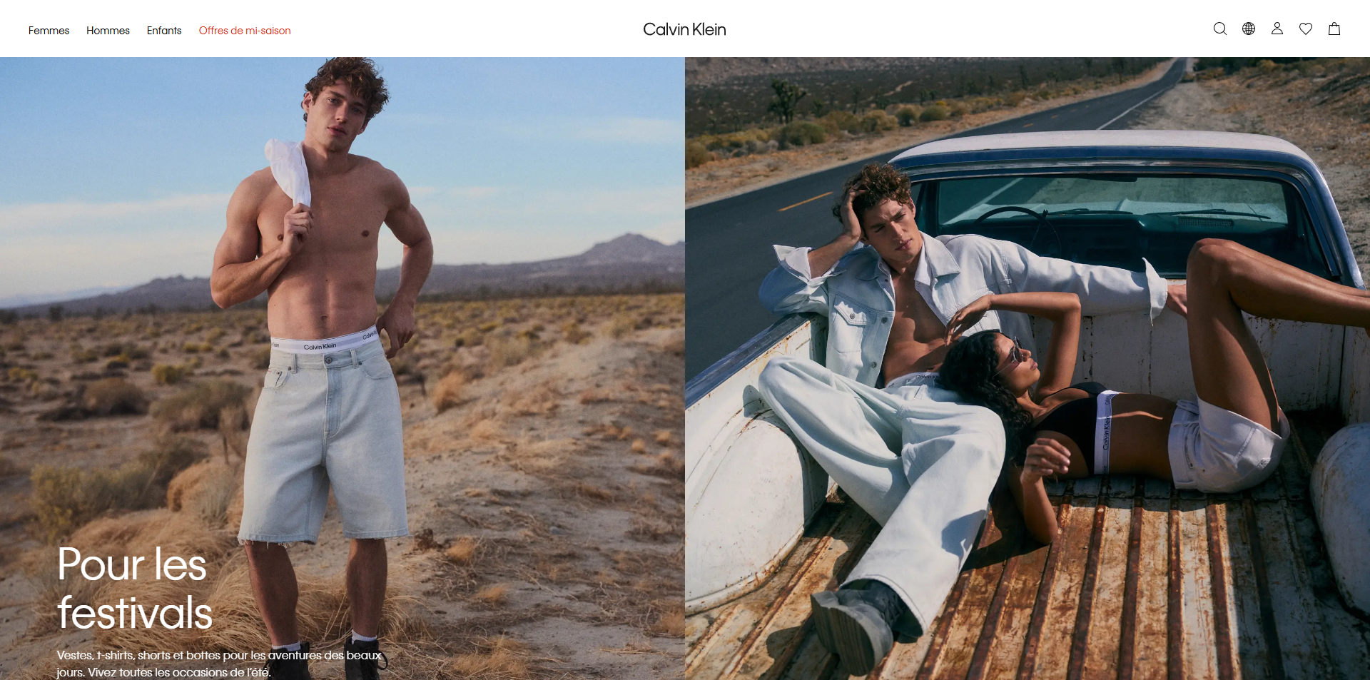 Calvin Klein Code promo