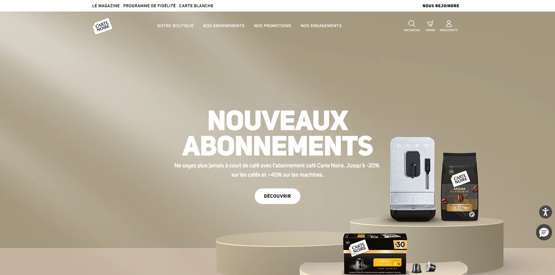 Carte Noire Code de réduction