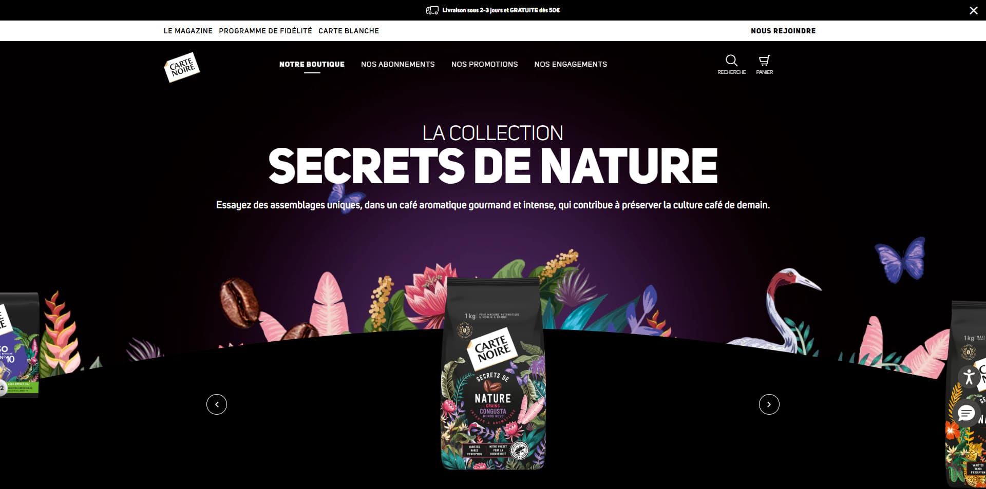 Carte Noire Bon d'achat