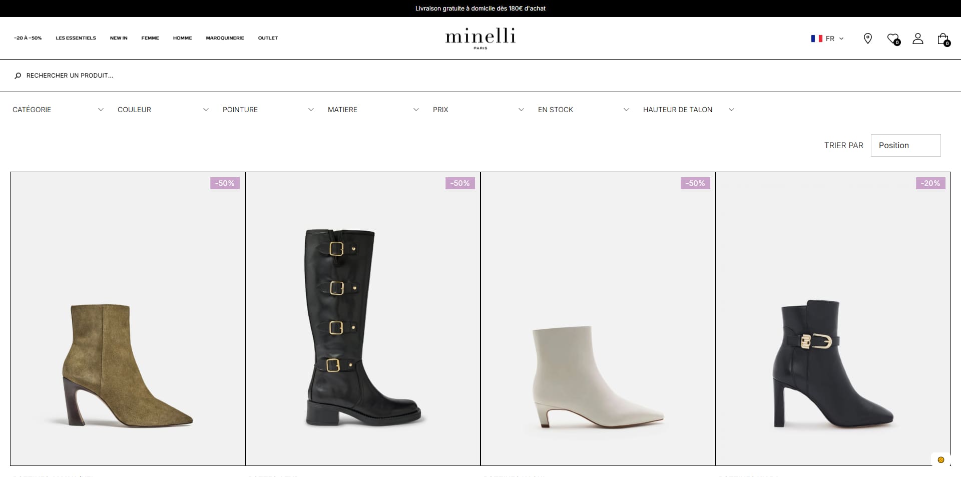 Minelli Bon d'achat