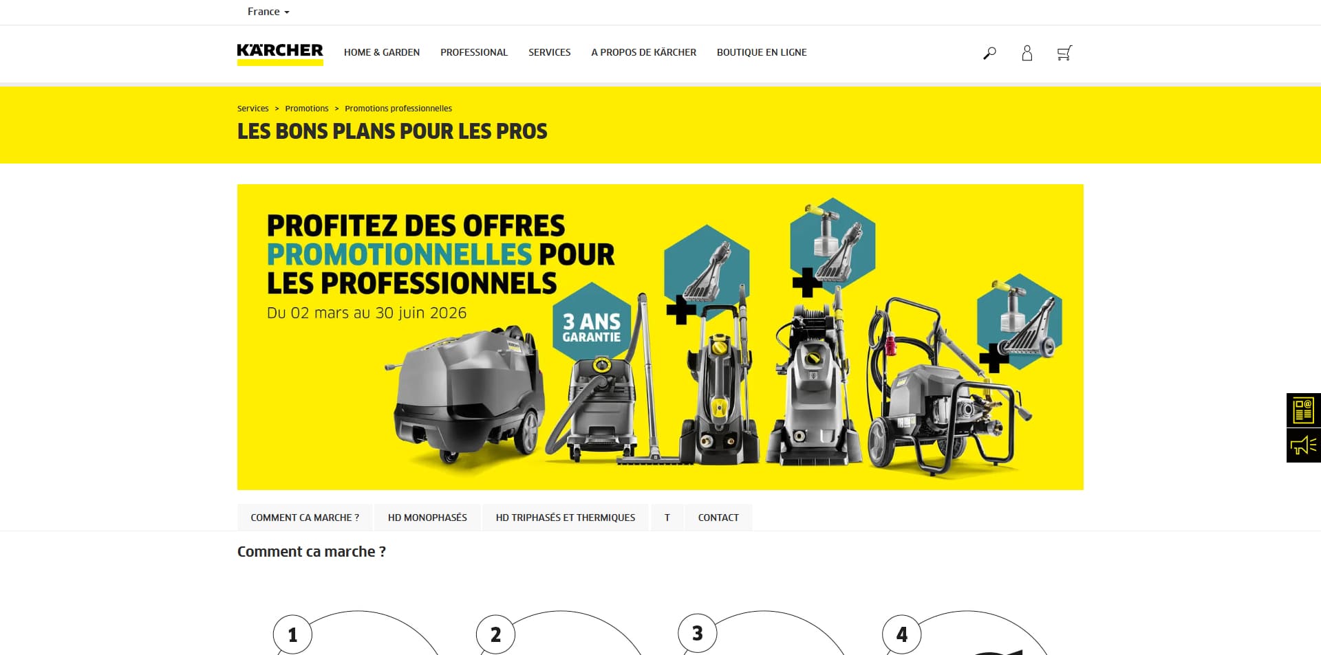 Karcher Bon d'achat