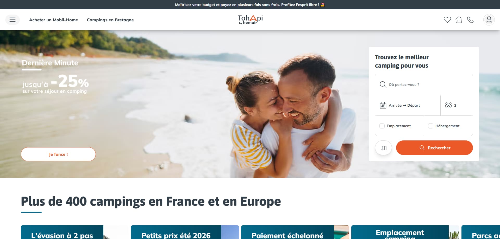 Tohapi Code de réduction