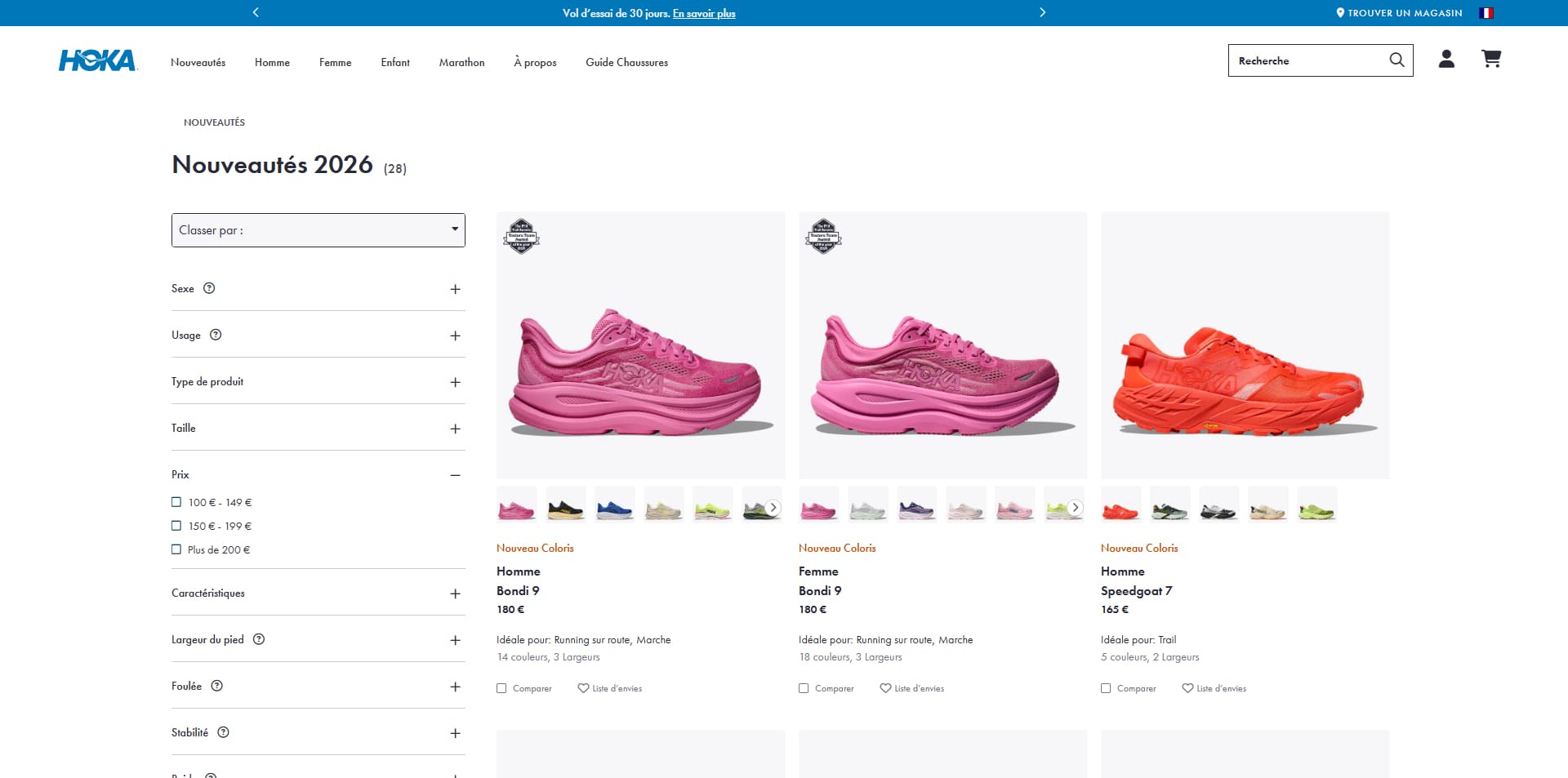 Hoka Bon d'achat