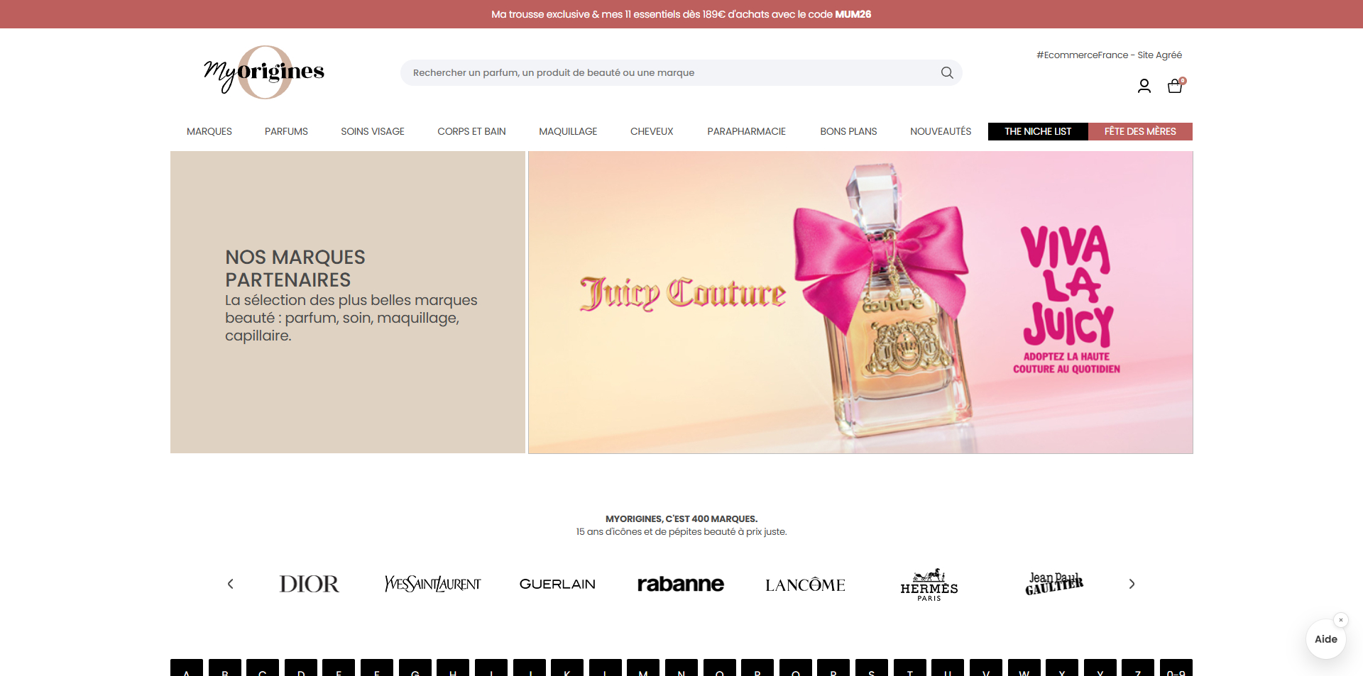 My Origines Bon d'achat