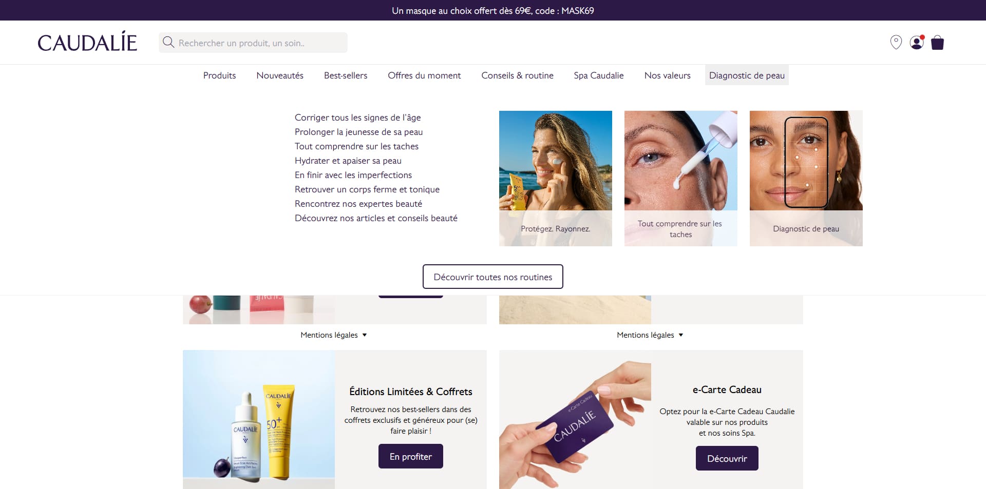 Caudalie Code de réduction