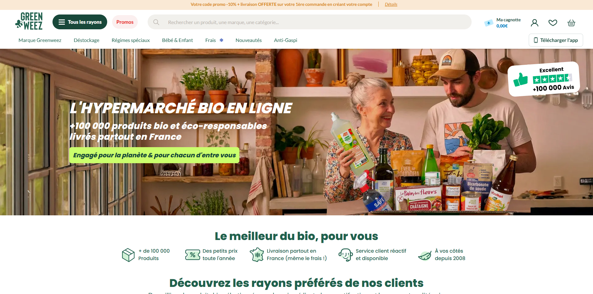 Greenweez Code de réduction