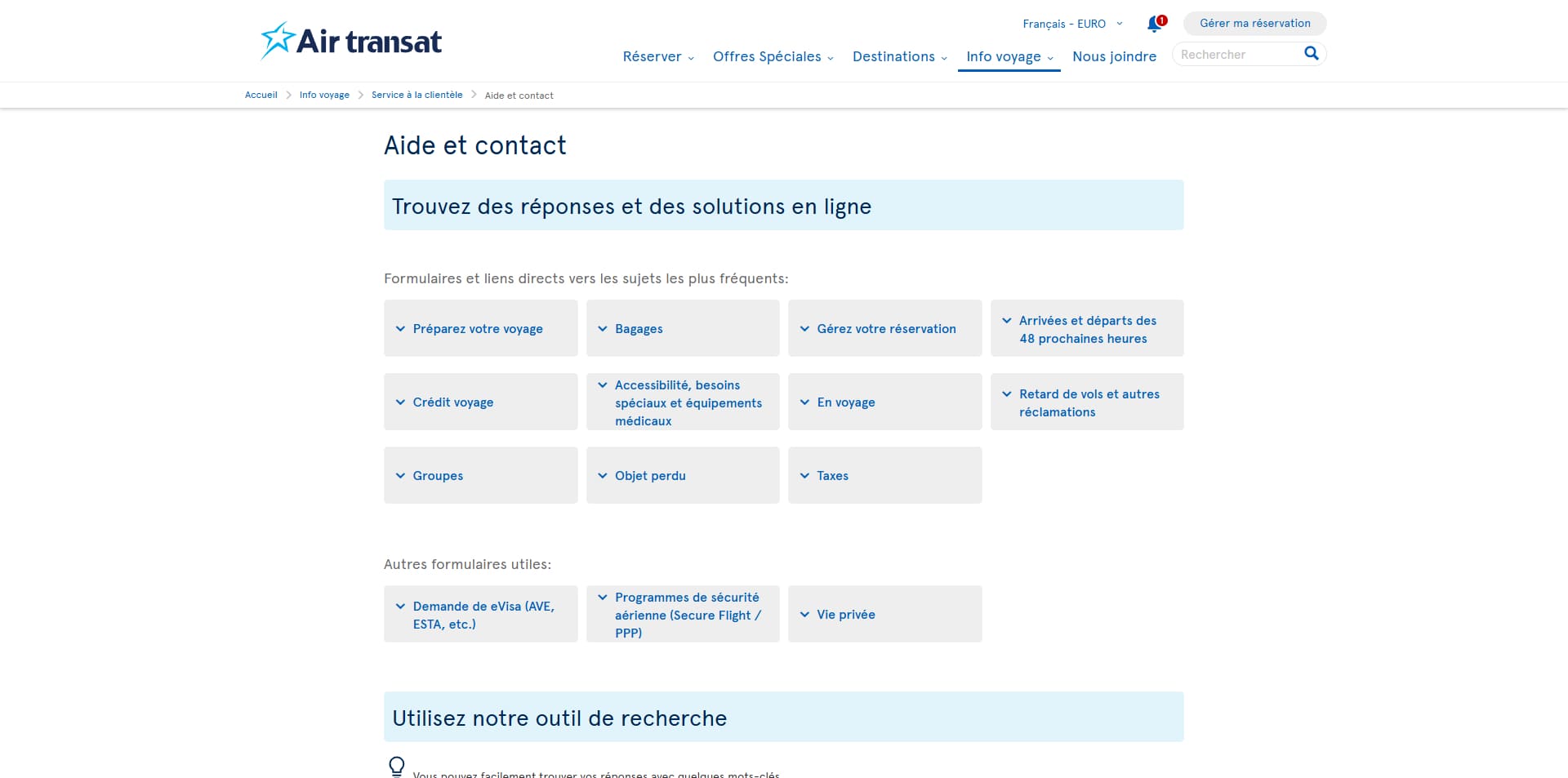 Air Transat Code promo