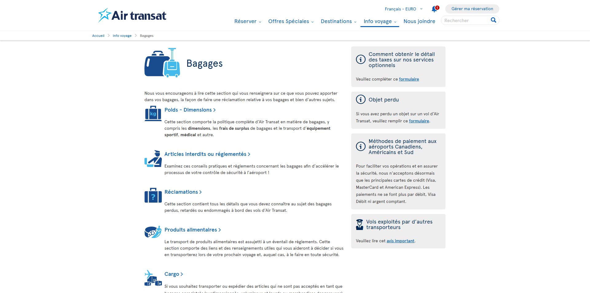 Air Transat Code de réduction