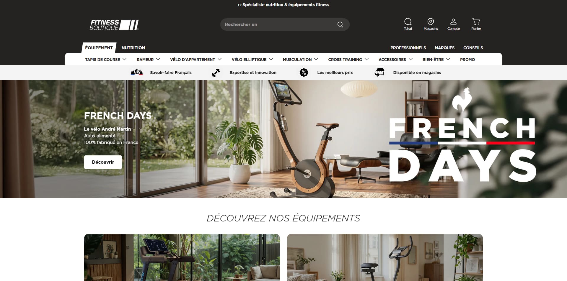 Fitness Boutique Bon d'achat
