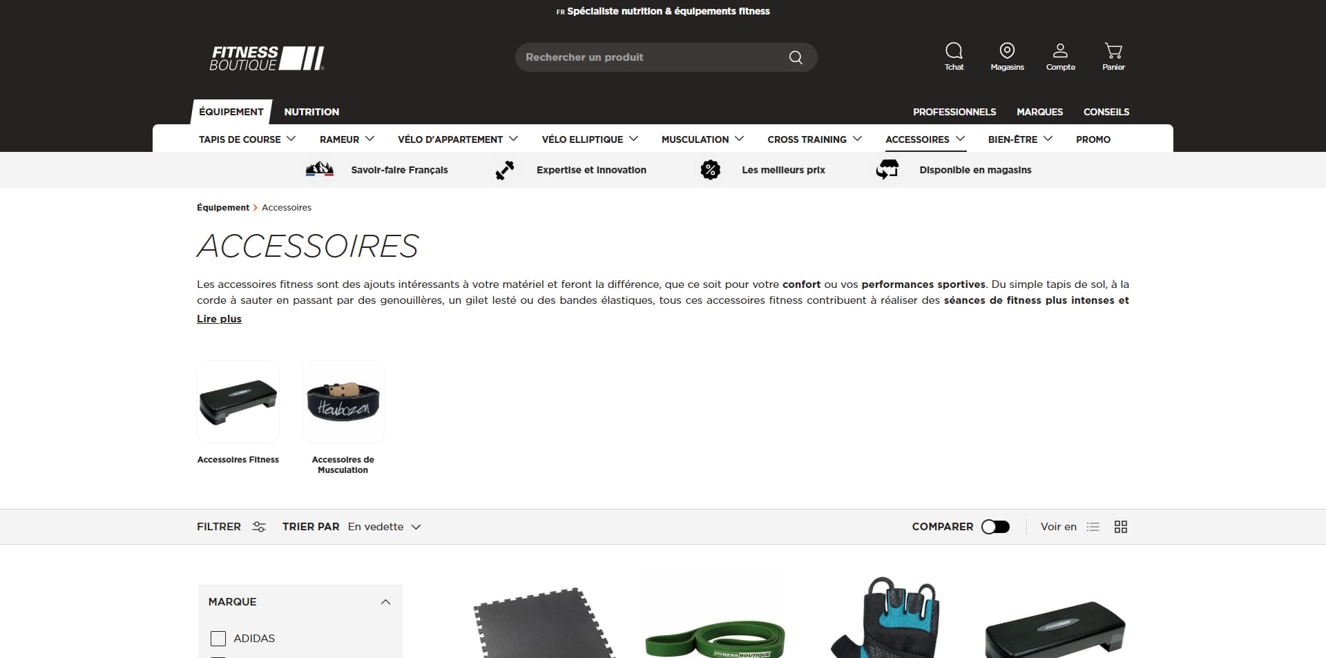 Fitness Boutique Code de réduction