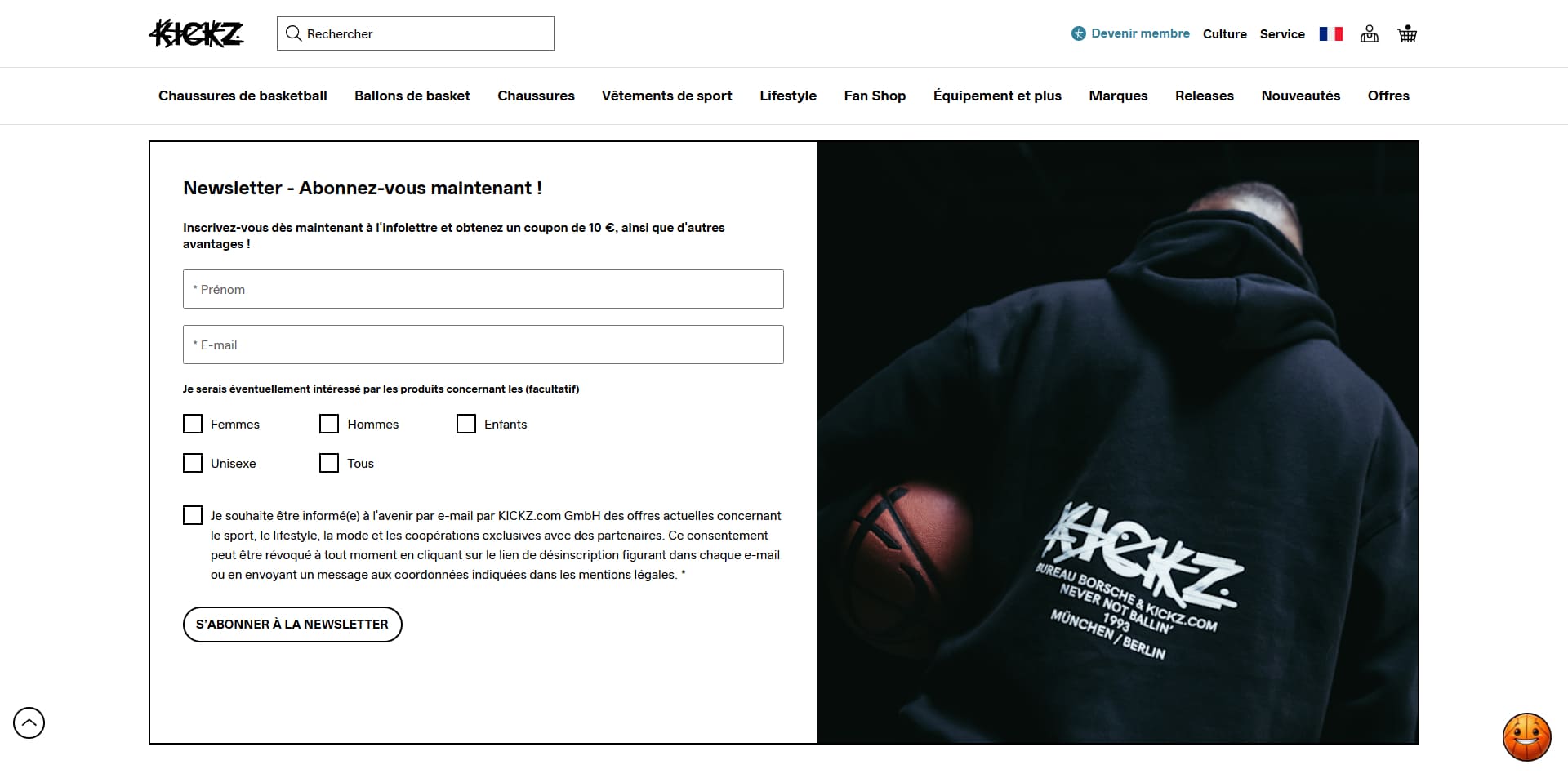 Kickz Code promo