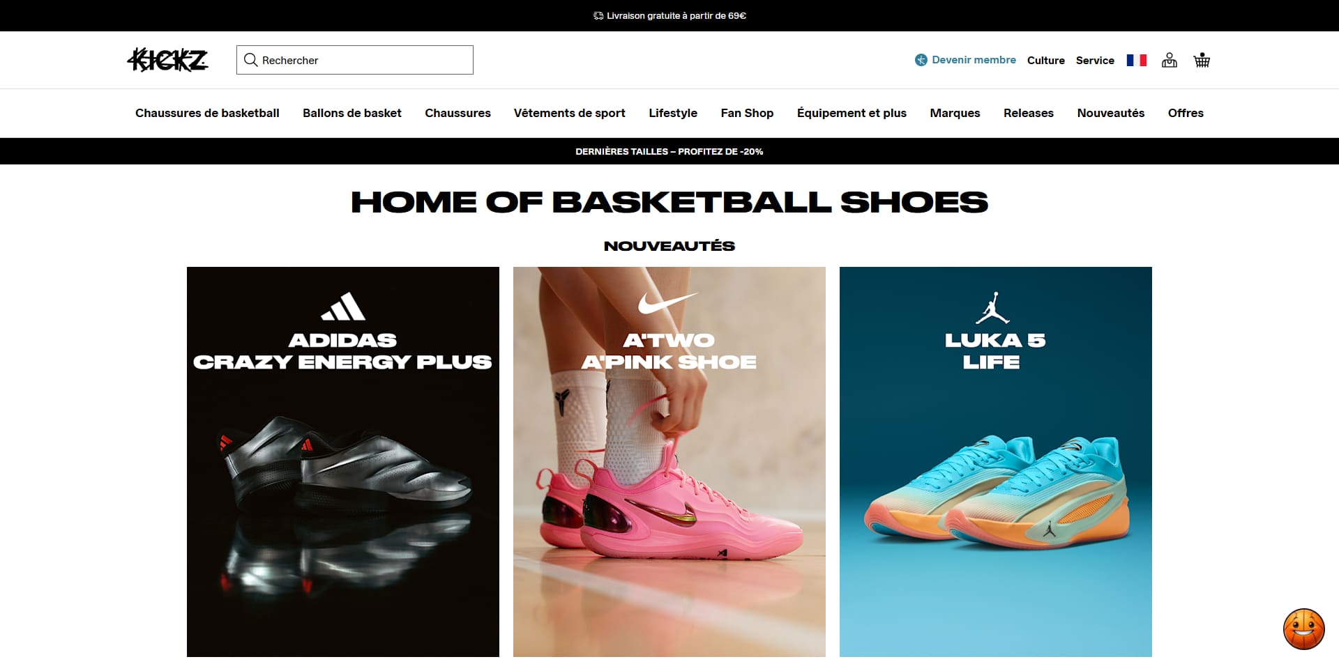 Kickz Bon d'achat