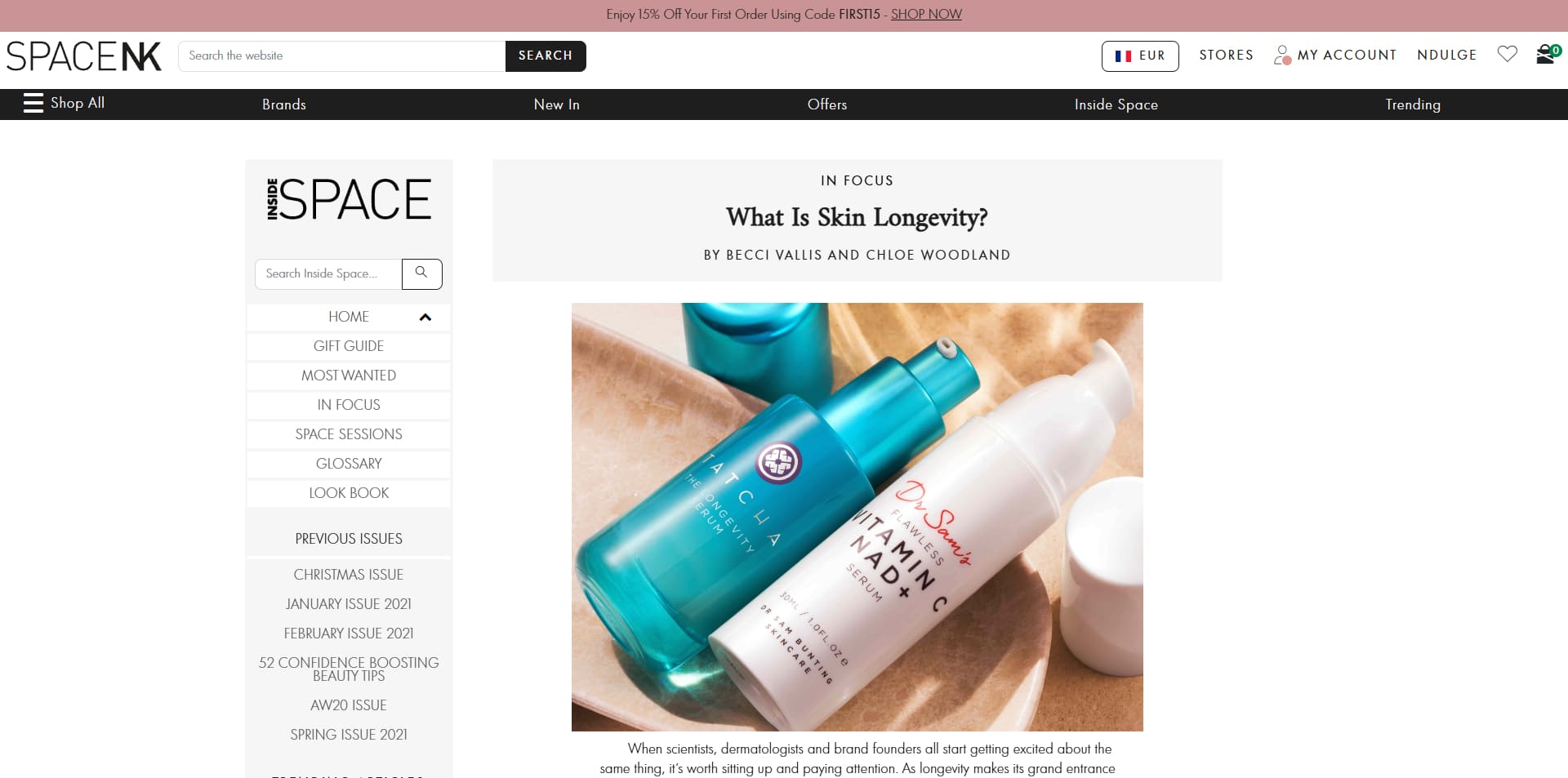 Space NK Code promo