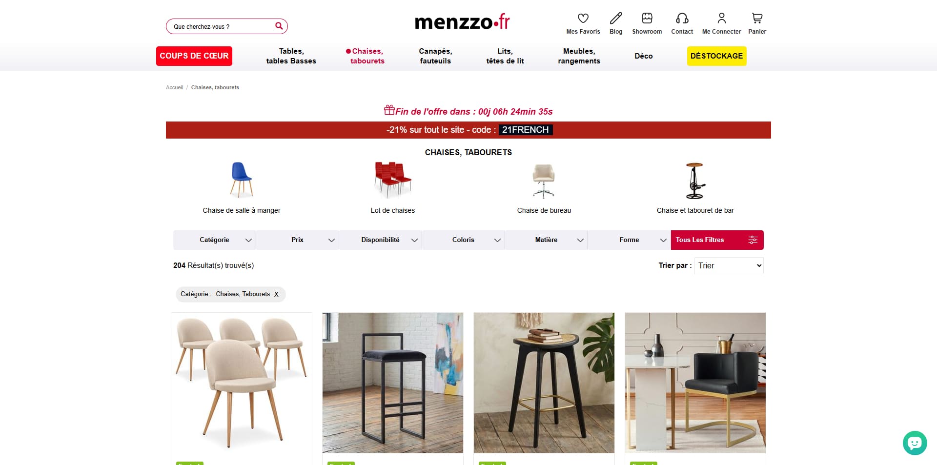 Menzzo coupons
