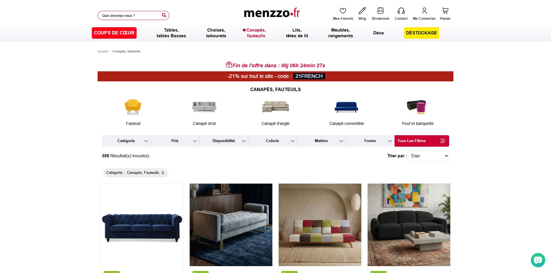 Menzzo Code promo