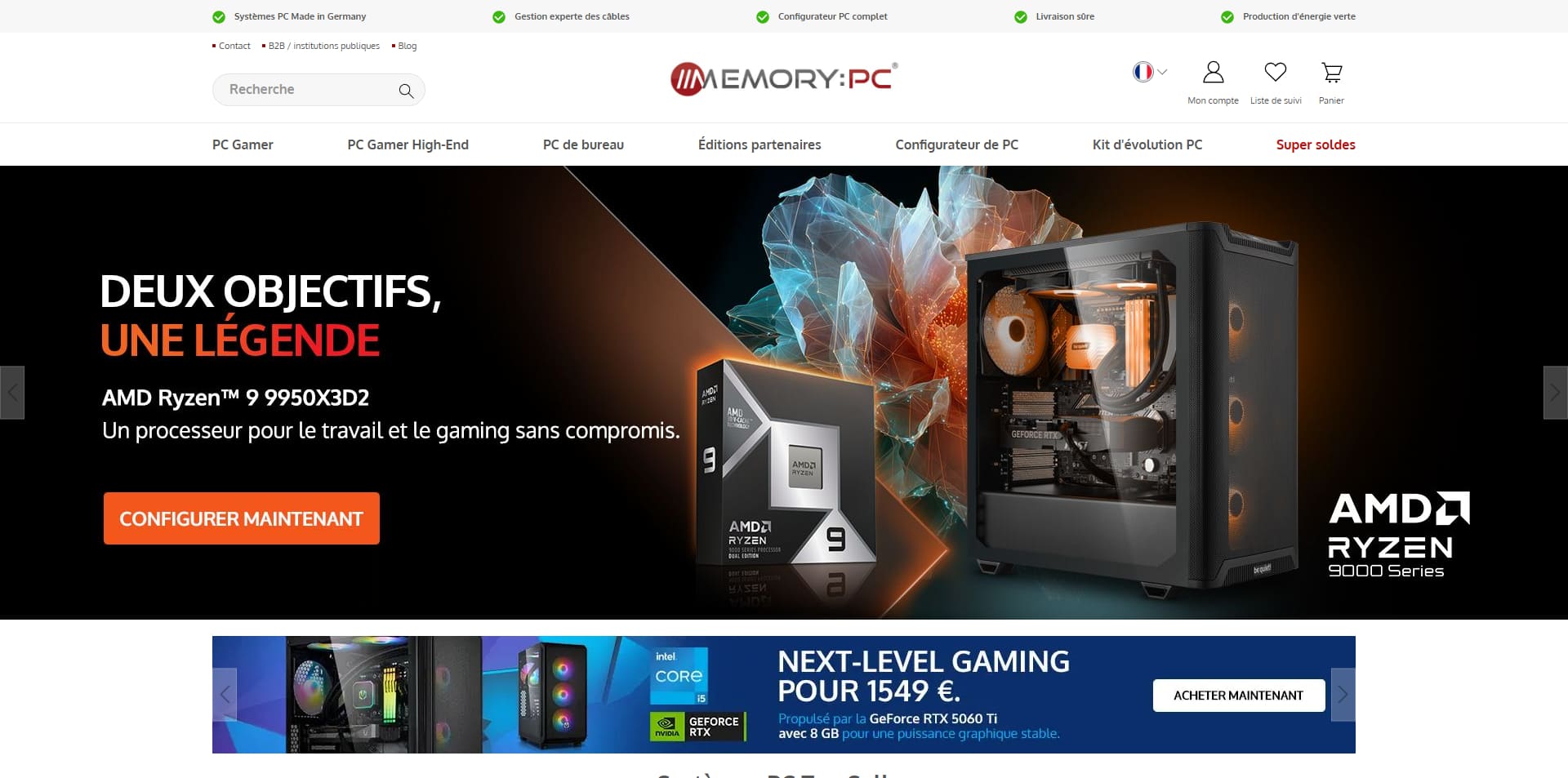 Memory PC Code de réduction