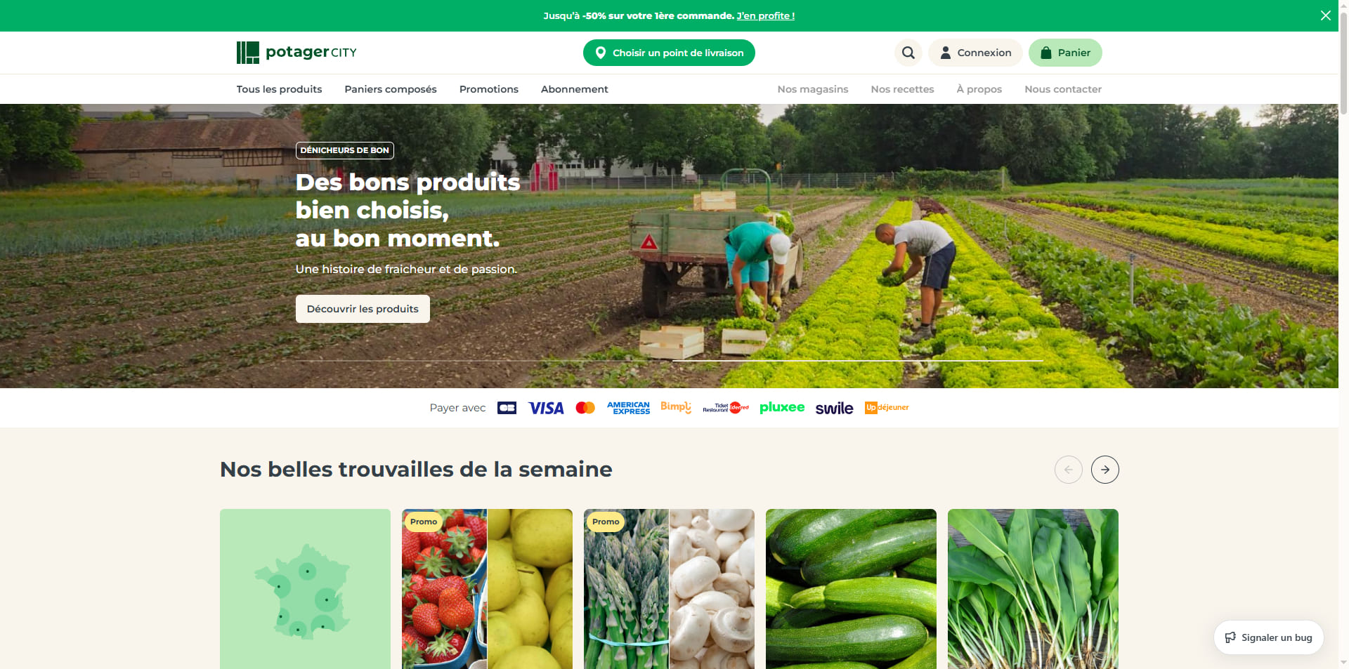 Potager City Code de réduction