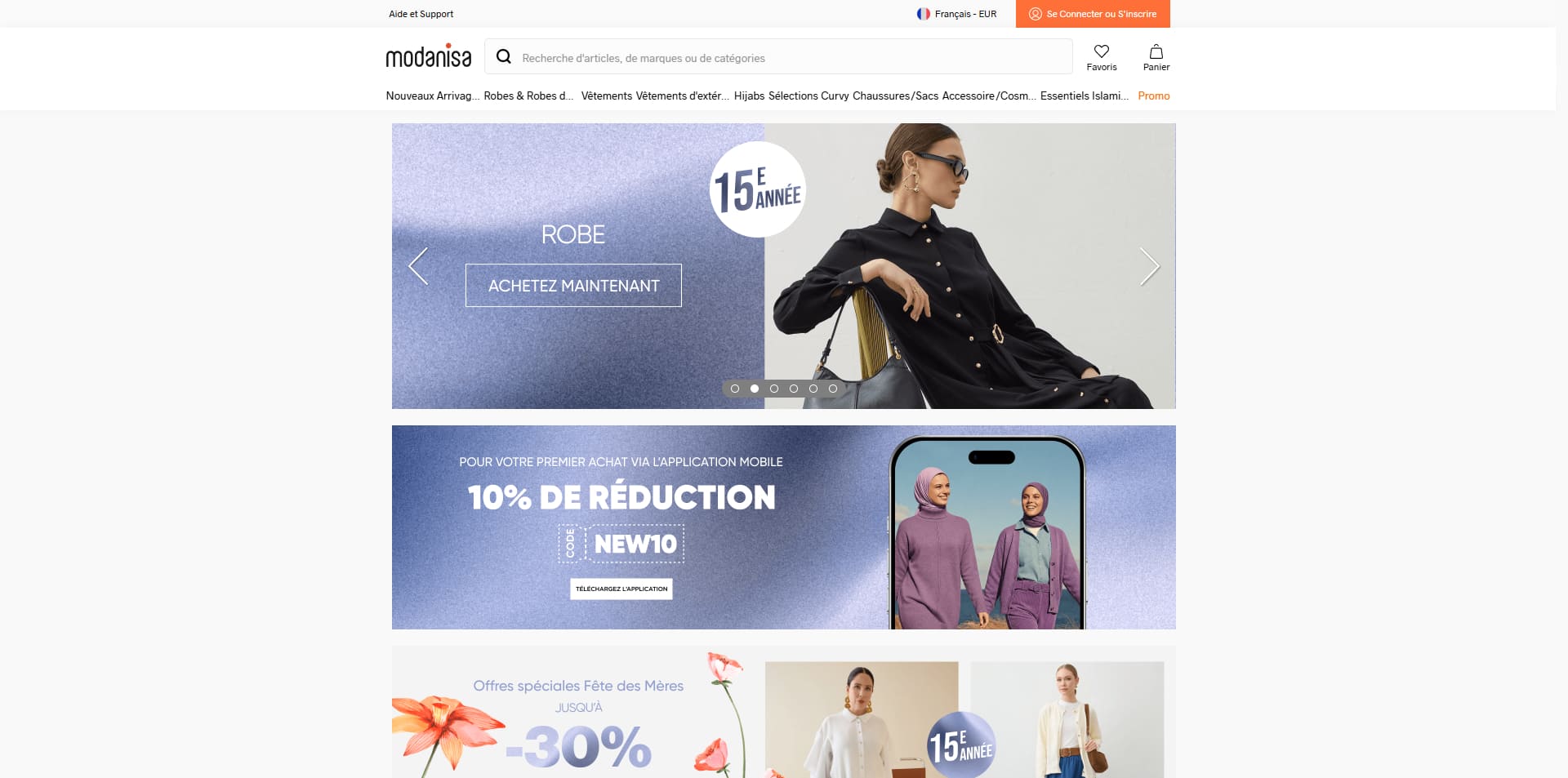Modanisa Code de réduction