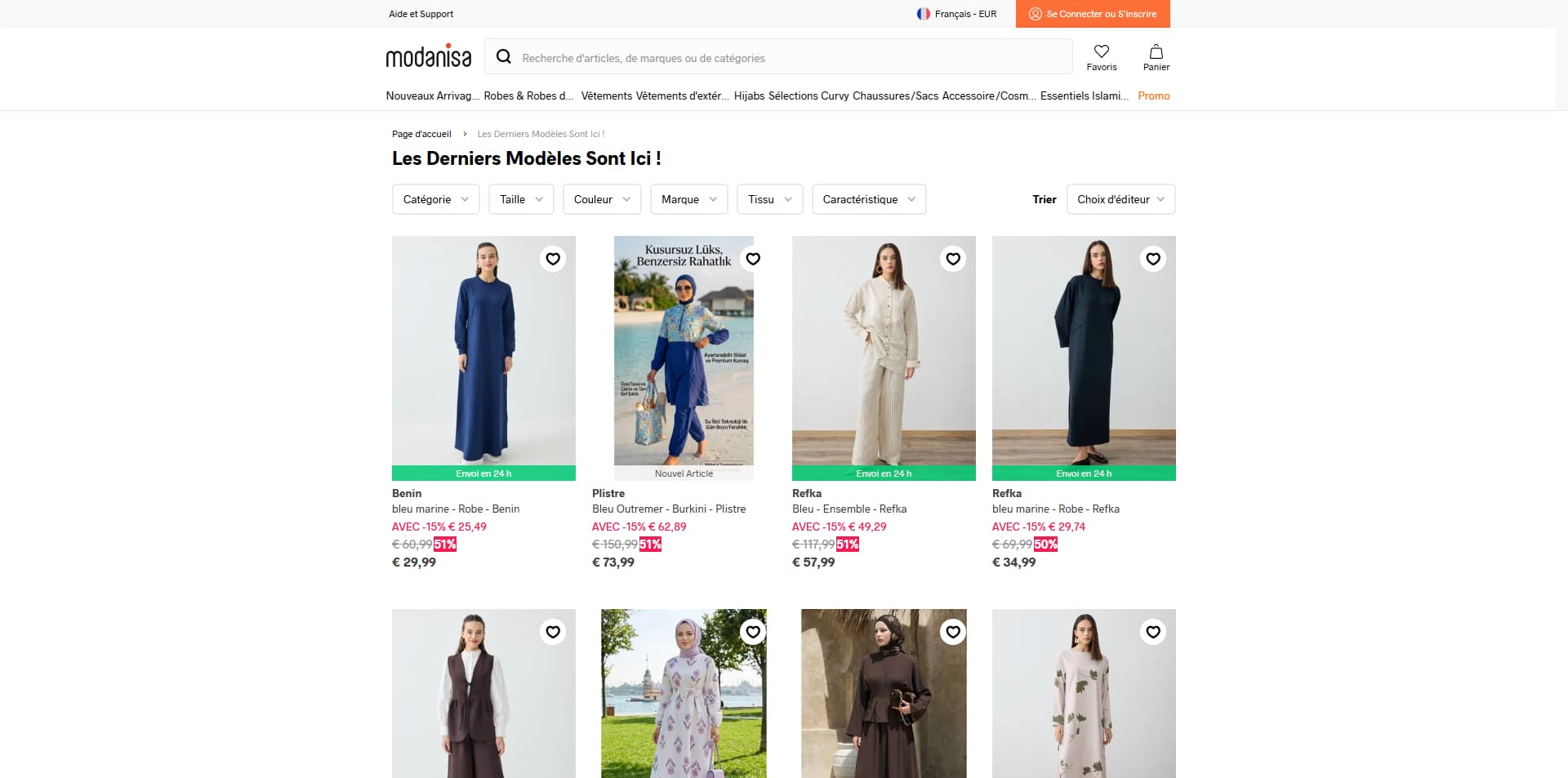 Modanisa Bon d'achat