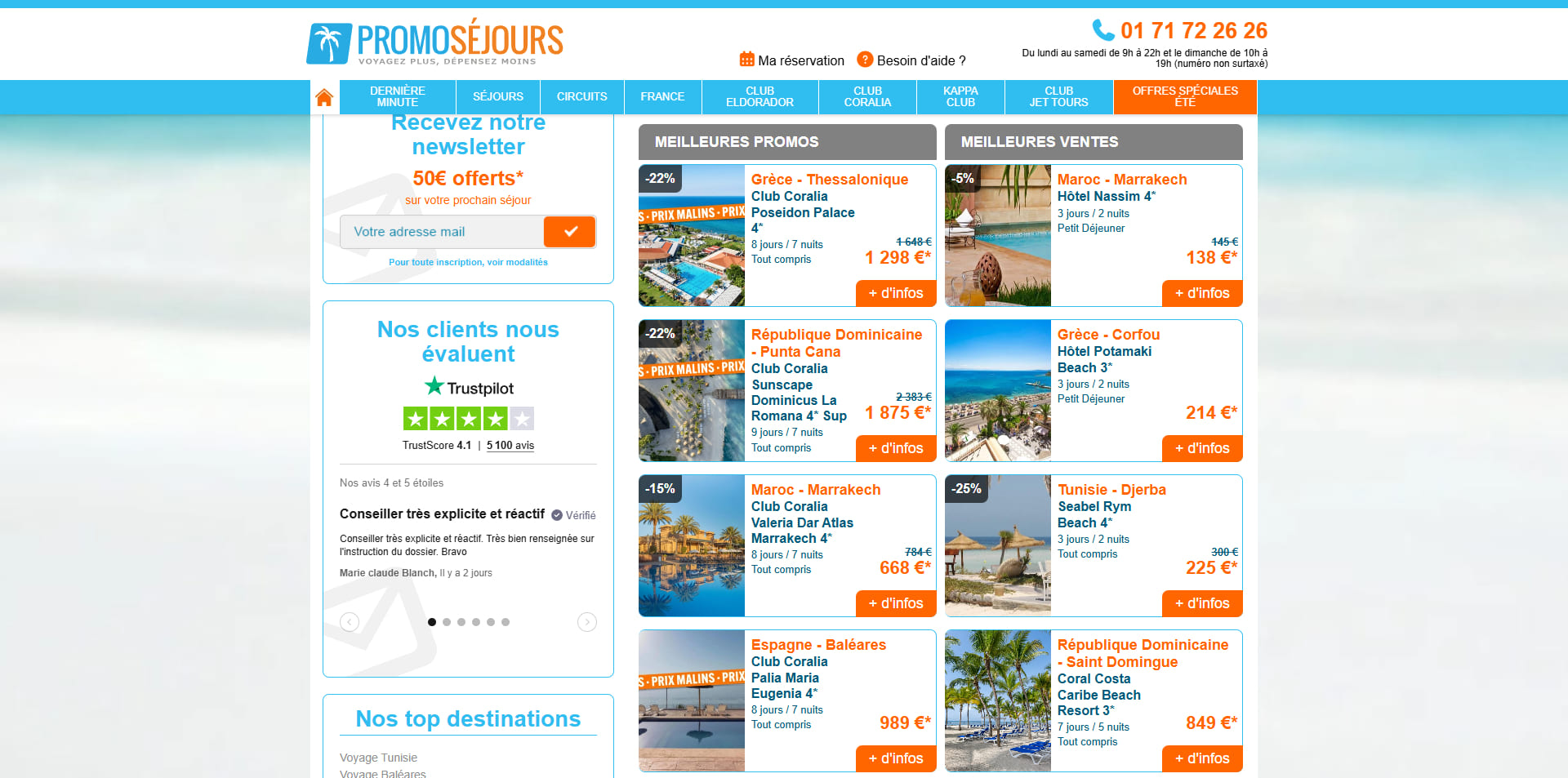 Promoséjours