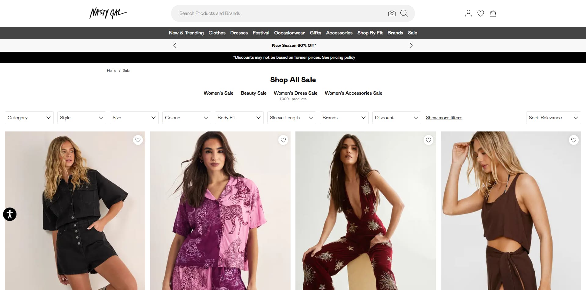 Nastygal Code de réduction