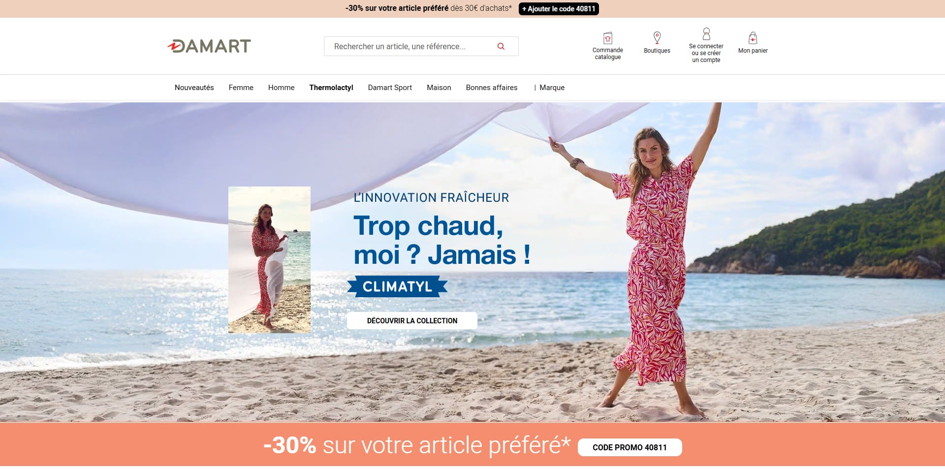 Damart Code de réduction
