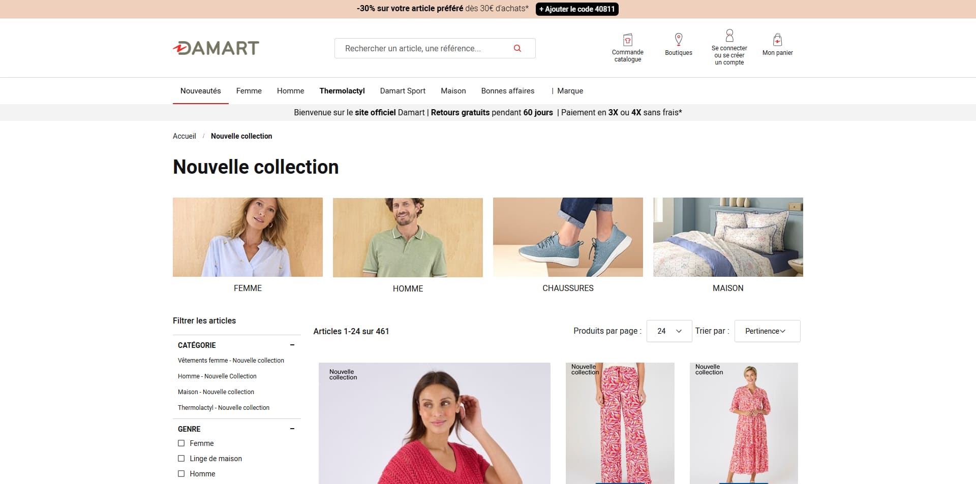 Damart coupons