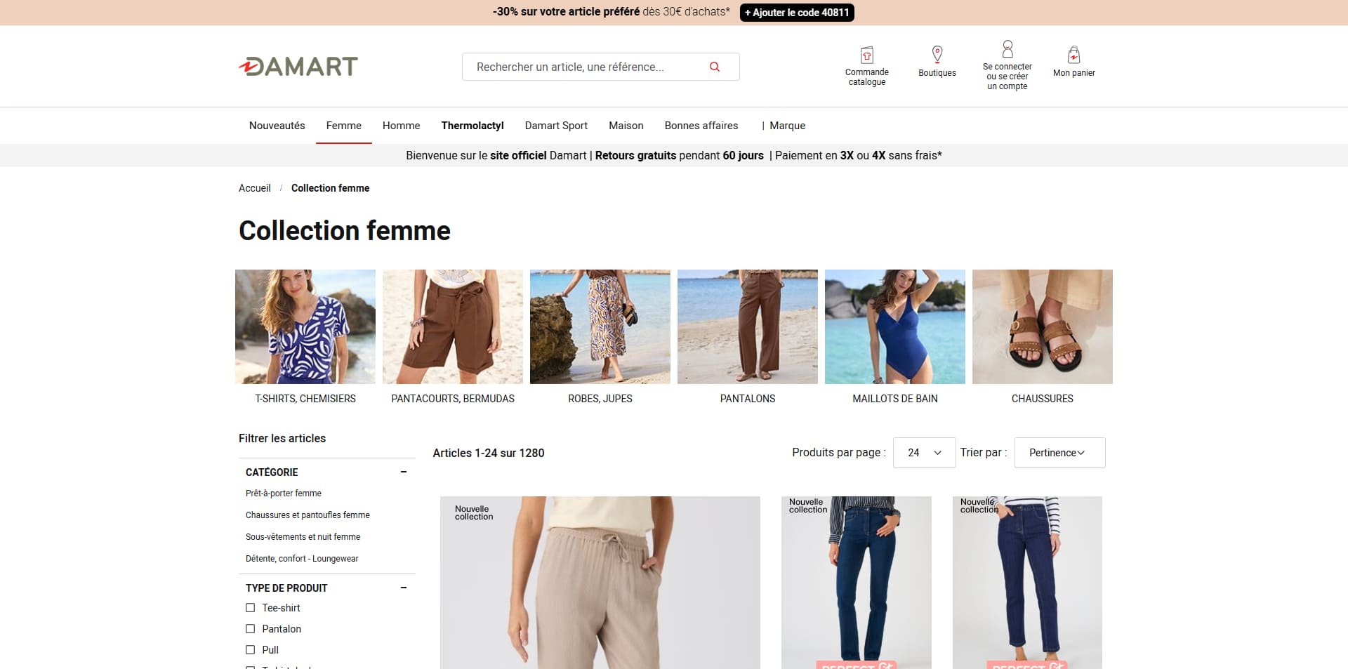 Damart Code promo