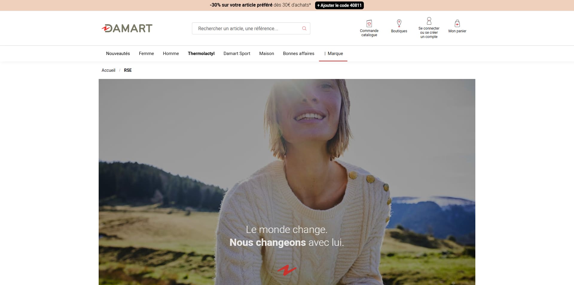 Damart Code promo
