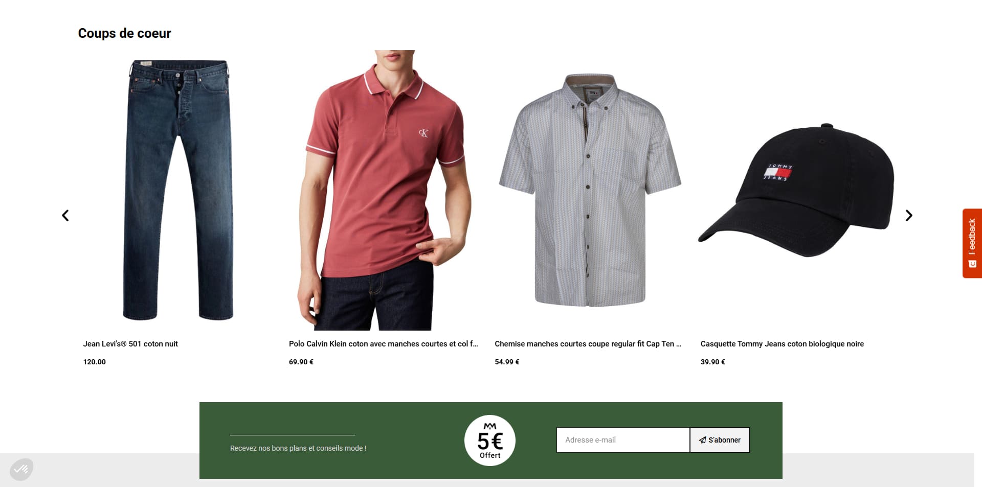 Rue des Hommes Bon d'achat