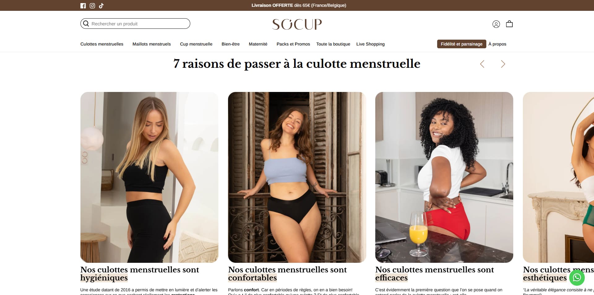 So Cup Bon d'achat