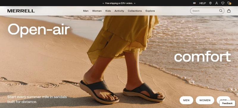 code promo Merrell