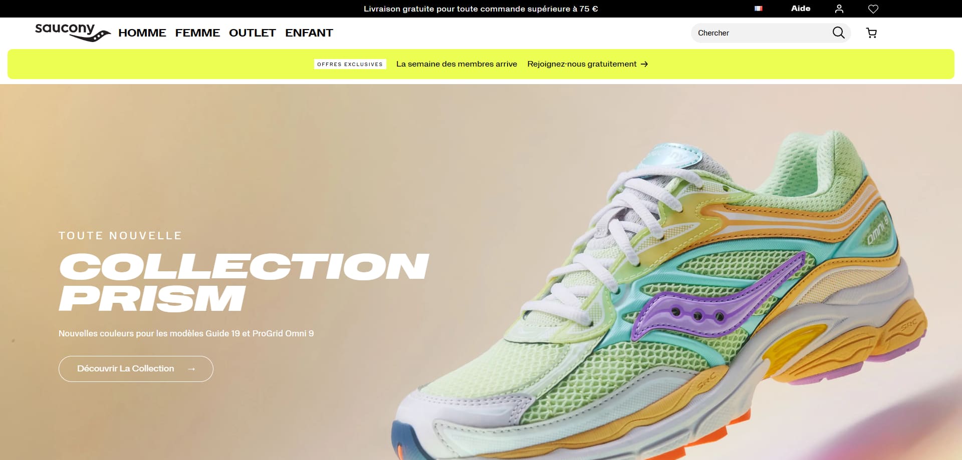Saucony Code de réduction