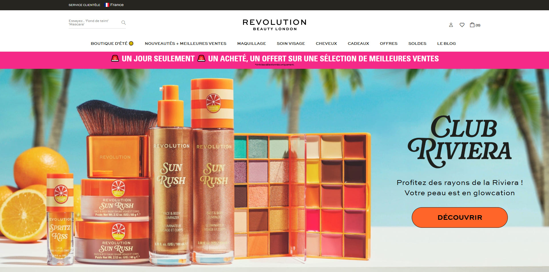 Revolution Beauty Code de réduction