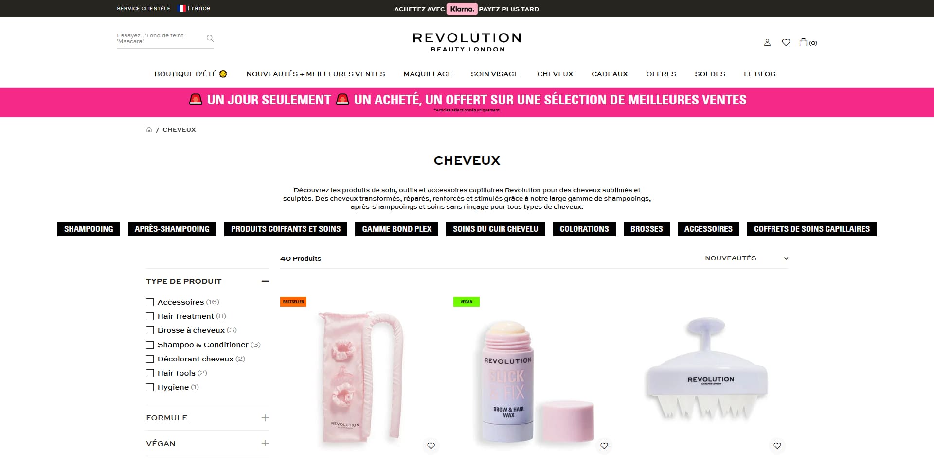 Revolution Beauty Code de réduction