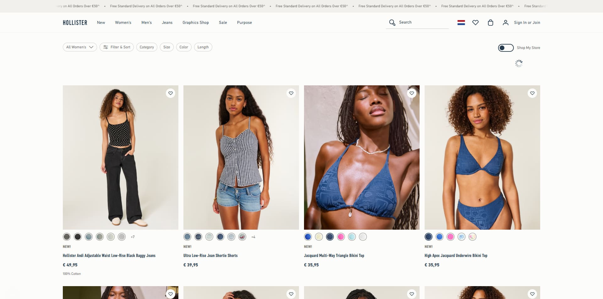 Hollister Bon d'achat
