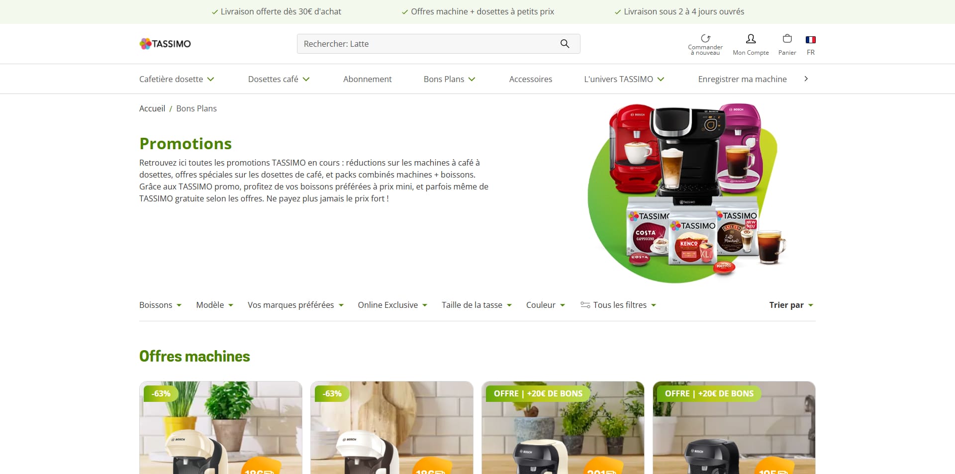 Tassimo Code promo