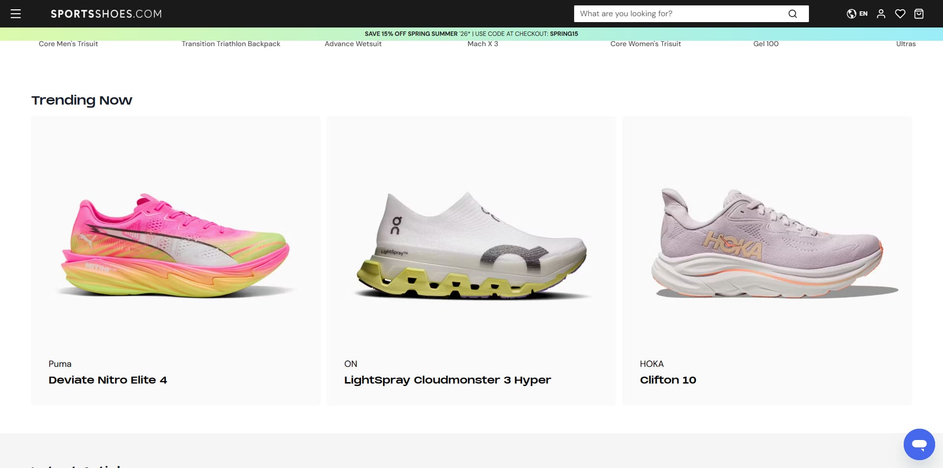 SportShoes Bon d'achat