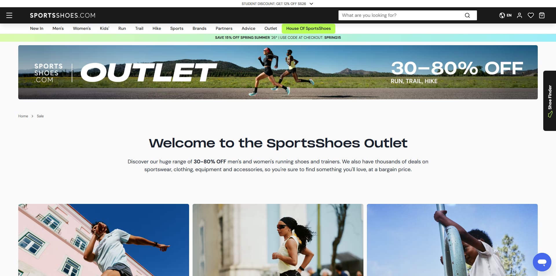 SportShoes Code de réduction