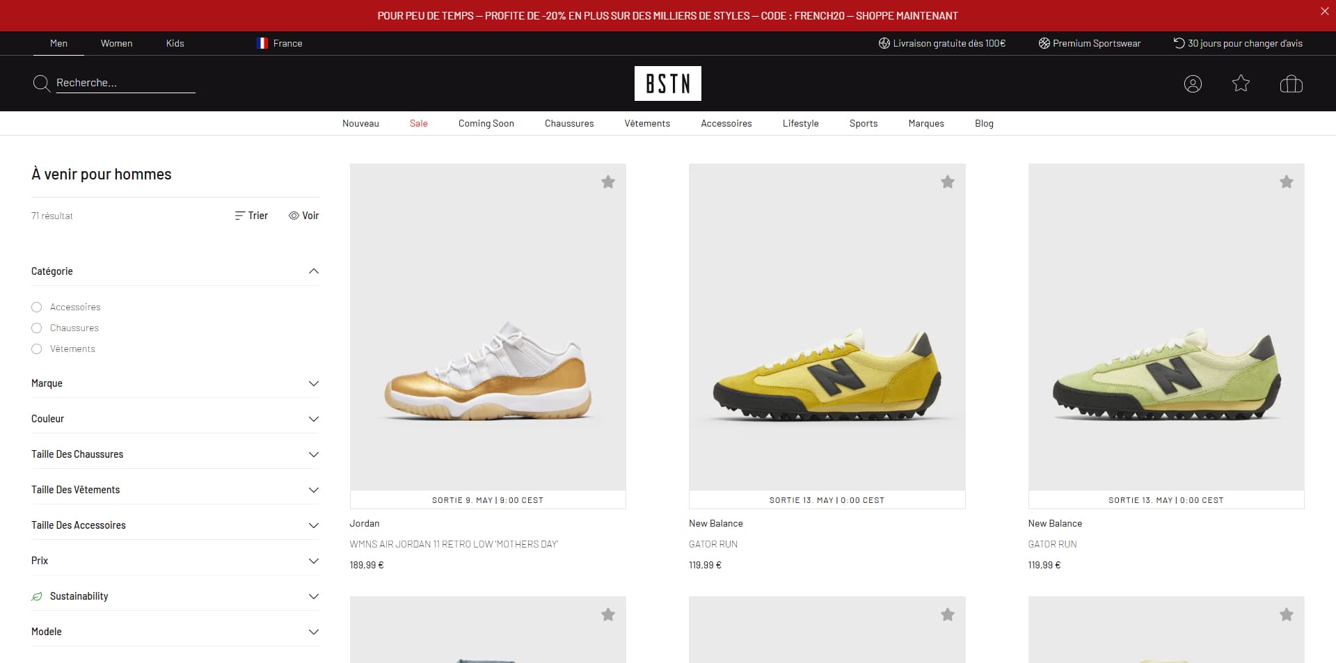 BSTN Code promo