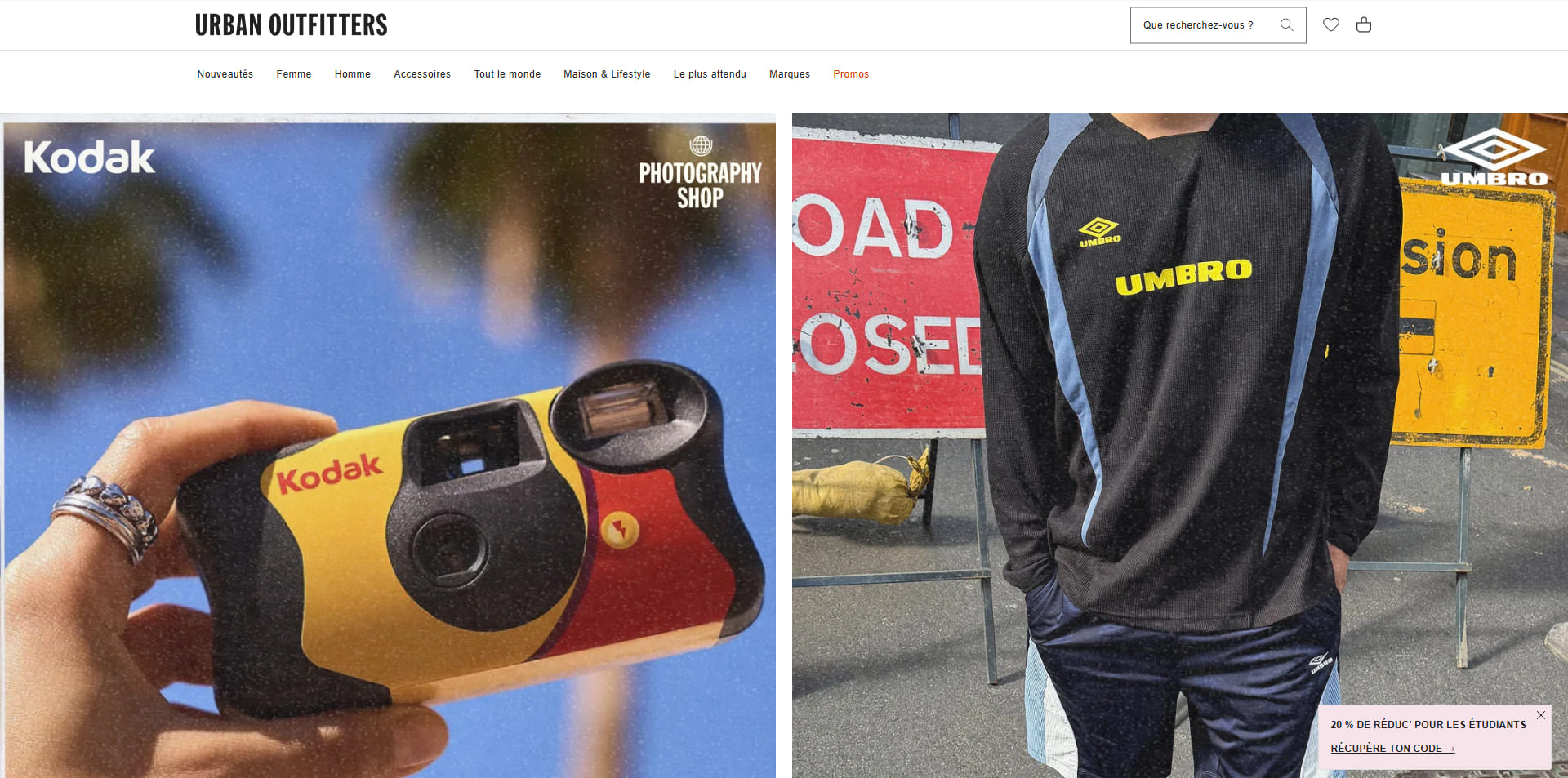 Urban Outfitters Bon d'achat