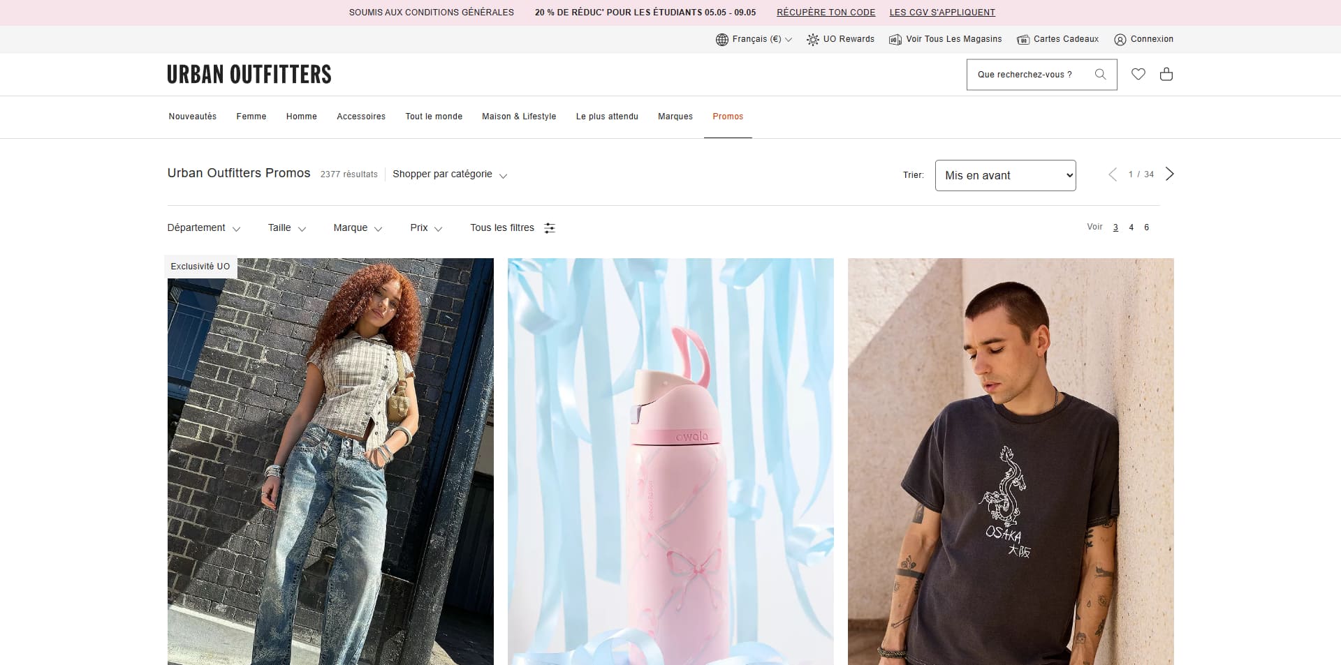 Urban Outfitters Code promo