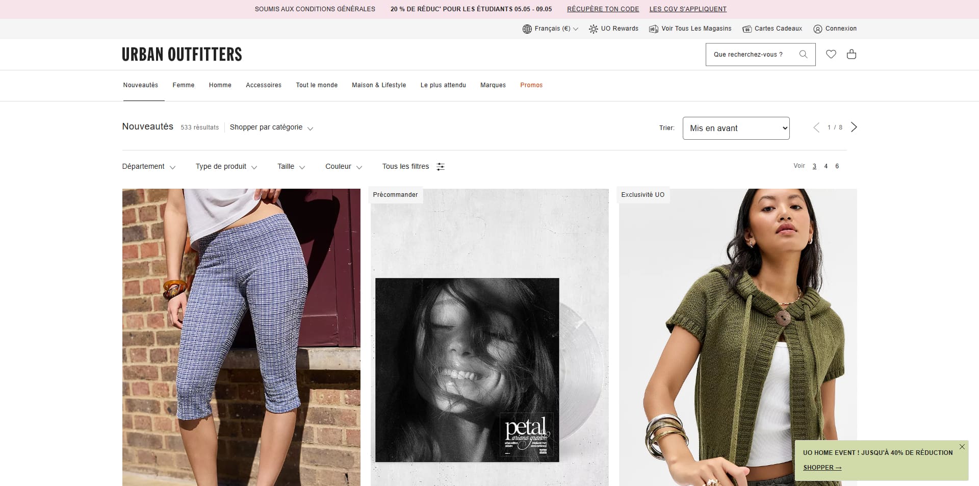Urban Outfitters Code promo